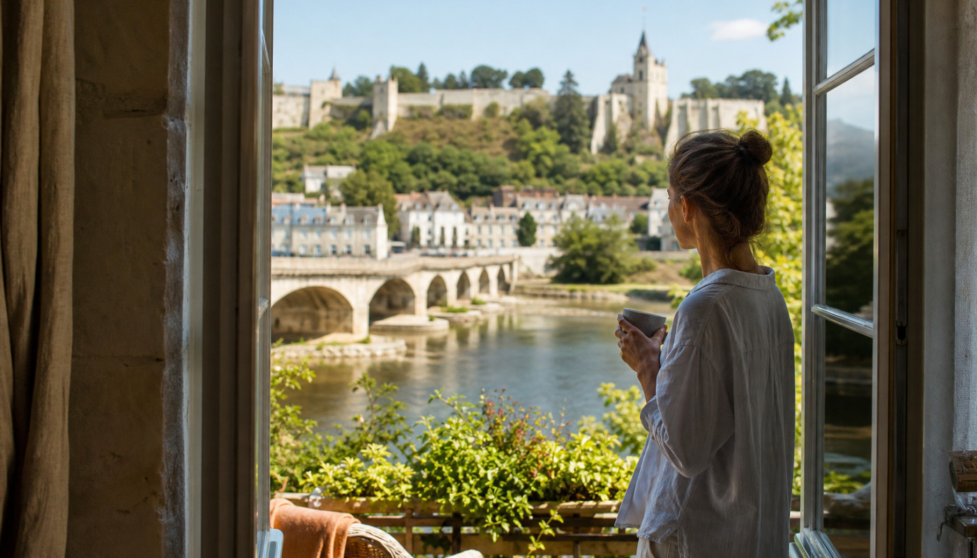 Chinon face à l’engouement : le gîte, nouvelle boussole des voyageurs responsables